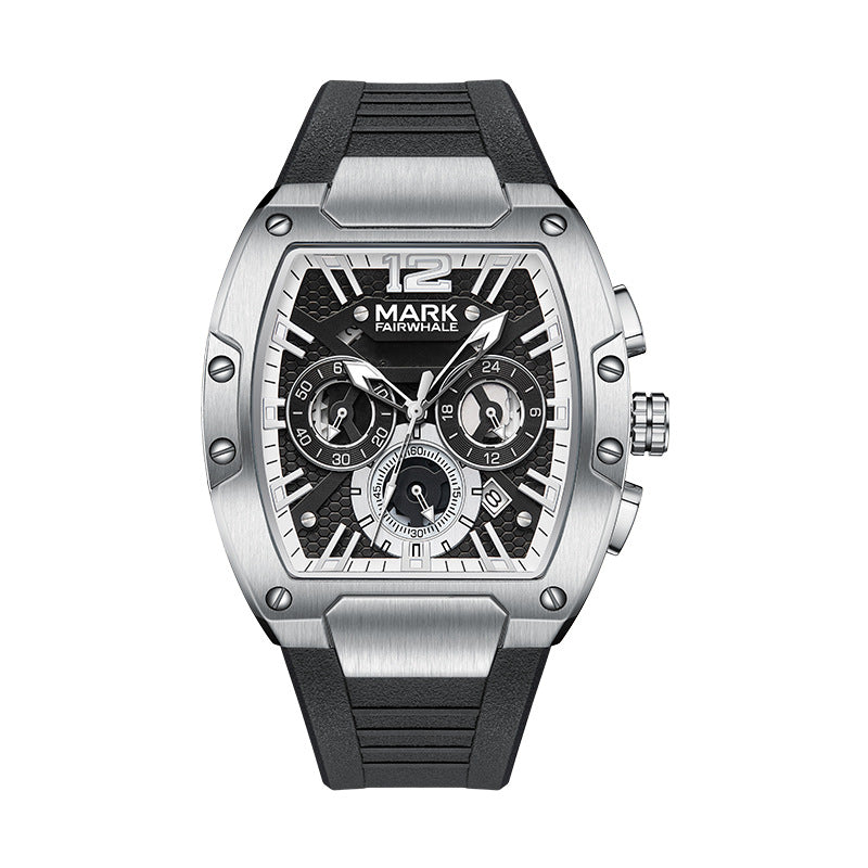 Mark Fairwhale Luxury Six-Pin Quartz Chronograph Watch