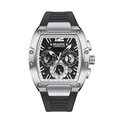 Mark Fairwhale Luxury Six-Pin Quartz Chronograph Watch
