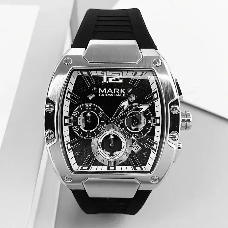 Mark Fairwhale Luxury Six-Pin Quartz Chronograph Watch