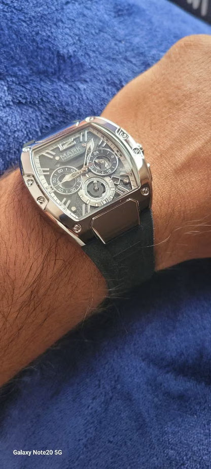 Mark Fairwhale Luxury Six-Pin Quartz Chronograph Watch